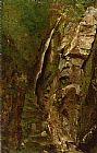 Alexander Helwig Wyant The Gorge painting